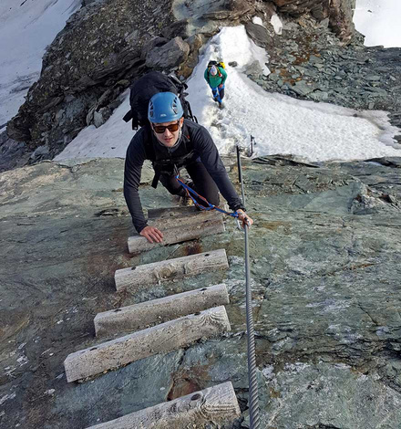 Bild 2 Im Aufstieg Klockner