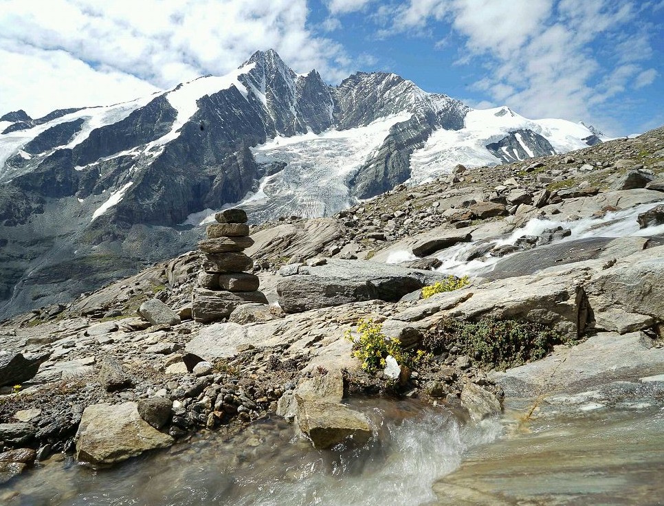 Gamsgrubenweg mit Klockner Blick